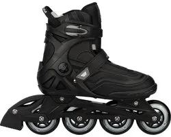 Nijdam Rollers en ligne - Gear Up - Taille 38 - Zwart
