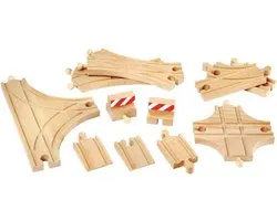 BRIO Rails uitbreidingsset voor experts - 33307 - Treinbaanonderdeel