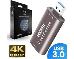 Good2know Capture Card HDMI vers USB 3.0 - 4K - Capture vidéo adaptée pour Nintendo Switch, PlayStation, Xbox, Windows, MAC - Game Capture