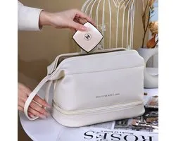 Toilettas, Make Up Tasje, Make Up Koffer, Beautycase, Make Up Organizer, Make Up Tas, Reis Toilettas, Reistas, Toilettas Dames, Make Up Organizer, Make Up Etui, Beautycase Koffer, Cosmetica Tas, Verjaardag, Moederdag, Valentijnsdag, Cadeautje, CREME