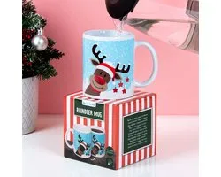 Rendier kerstmok warmtegevoelig