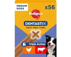 Pedigree Dentastix Medium Kauwstaaf - Gebitsverzorgende Hondensnack - 56 Stuks