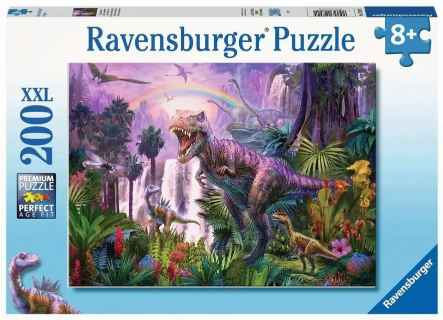 RAVENSBURGER Puzzle 200 p XXL au pays des dinosaures