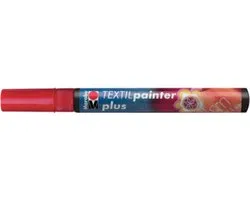 Marqueur de peinture textile - plus point 3 mm - Cerise