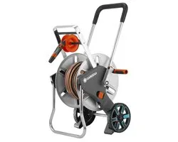 Gardena Dévidoir sur roues Kit CleverRoll M Easy métallique