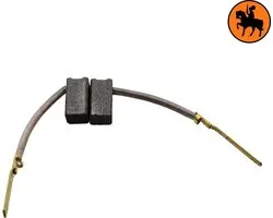 Jeu de balais de charbon pour DeWalt Sander MBR100 - 6x7x13mm
