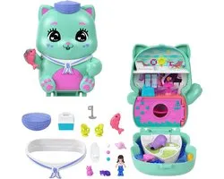 Polly Pocket Compacte Speelset - Hijs De Zeilen Kitty