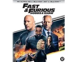 Fast & Furious : Hobbs & Shaw - Combo 4K UHD + Blu-Ray + Blu-Ray 3D