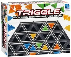 Megableu Triggle - Strategisch Bordspel - Vorm Driehoeken met Elastieken - Vanaf 7 Jaar - Gezelschapsspel voor Familie & Vrienden
