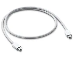 Apple - Thunderbolt-kabel - USB-C (M) naar USB-C (M) - USB 3.1 Gen 2 / Thunderbolt 3 - 80 cm - voor 11-inch iPad Pro; 12.9-inch iPad Pro; iMac Pro; MacBook Air with Retina display