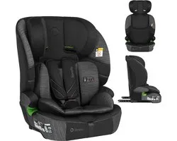 Lionelo Levi Fix i-Size – Siège auto 76–150 cm – ISOFIX + TopTether – Appuie-tête réglable en 10 positions – Réducteur Dri-Seat – Large assise avec mousse EPE – Housse amovible – Installation face route (FWF) – Conforme norme R129