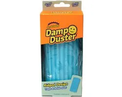 Scrub Daddy - Damp Duster bleu clair - 1 pièce - Élimine la poussière - Élimine facilement et rapidement la poussière, la saleté et les taches