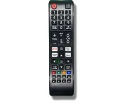 Télécommande universelle Samsung TV BN59-01315N - Bouton Netflix et Disney+ - Compatible avec tous les téléviseurs Smart Samsung - NEO / QLED / 4K / UHD