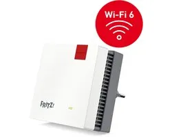 AVM FRITZ! FRITZ! Répéteur Mesh Wi-Fi Extender 1600 (1200 AX International) – Dual-band - Wi-Fi 6 - Répéteur réseau – Wit – 3000 Mbit/s