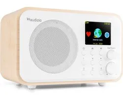 Radio DAB - Audizio Vicenza - DAB / DAB+ et radio Internet avec Bluetooth - WIFI - Batterie - Wit