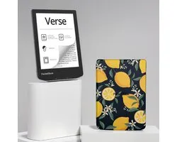 PocketBook Verse e-reader Mist Grey – 6 inch – 8 GB + Citroen / Lemon Print Hoesje – voordeelbundel