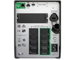 APC Smart-UPS SMT1000IC - Noodstroomvoeding / 8x C13 aansluiting / USB / SmartConnect / 1000VA