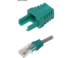 JMS® Interne Kabel Huls Groen - RJ45 Boot - Cable Boot - kabelhuls -Tule Voor RJ45 Connector (10 stuks)