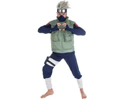 CHAKS - Naruto Kakashi Hatake kostuum voor mannen - Large