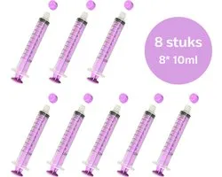 TSD goods - Colostrum / Moedermelk voedingsspuit - incl. afsluitdop - set 8 stuks - 10ML