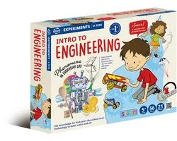 Thames & Kosmos Intro to Engineering – Techniek Bouwset – 21 Experimenten – 56 Onderdelen – Vanaf 5 Jaar