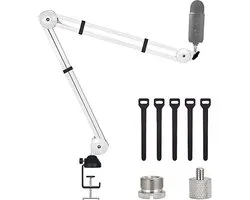 bras de microphone / Microphone Boom Arm Mic Stand Adjustable / Microphone Boom Arm Mic Stand Adjustable - pied de microphone