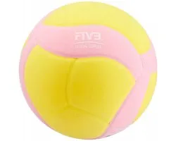 Mikasa Volleyball VS160W Taille 4 - Rose/Jaune, Léger