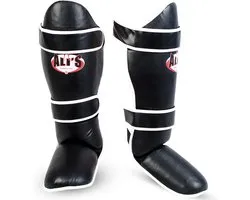Ali's Fightgear - SHIN PRO - Scheenbeschermers kickboksen - Maat M- Scheenbeschermers vechtsport - Scheenbeschermers kickboksen kind - Scheenbeschermers kickboksen heren - Scheenbeschermers kickboksen dames - Kickboksen scheenbeschermers