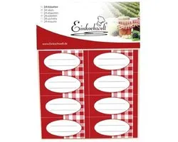 Weck Ekw Set 24 Etiketten