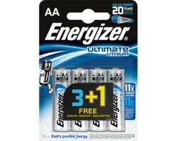 Energizer Lithium AA - 4 blister