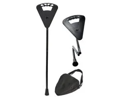 Able2 Flipstick wandelstok verstelbaar - opvouwbare wandelstok met zitje