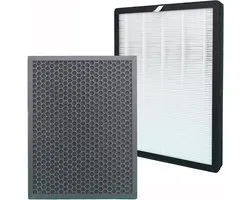 Air Purifier Filter voor Rowenta PURE AIR Genius - Vervangend HEPA en Actieve Koolstof Filter voor PU3080, PU3080U0 en PU3080F0 - Verbeter de Luchtkwaliteit en Verminder Allergieën