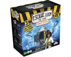 Escape Room The Game Time Travel - Familie Editie - Breinbreker - 3 spannende avonturen voor het hele gezin