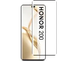 Protection d'écran Mobigear compatible avec le Verres HONOR 200 | Protection d'écran Mobigear Premium - Compatible avec les coques - Zwart