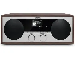 TechniSat DIGITRADIO 451 CD IR Personnel Analogique et numérique Noir, Argent, Bois
