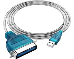 SinLoon USB to Parallel Port Adapter USB to IEEE1284 CN36 Parallel Printer Cable Adapter for Printer (1.4M/4.6FT) - ShopVlot