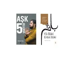Mehmet Yildiz Kitap Set - YA BAKÄ° ENTEL BAKÄ° - AÅžK 5 VAKÄ°TTÄ°R