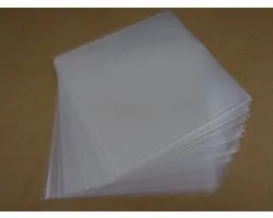 LP Hoezen 50 Stuks glashelder - Stevige 90 micron kwaliteit - Crystal Clear - Buitenhoezen - Vinyl platen - Beschermhoezen - Ultra helder - Record sleeves - 12 inch