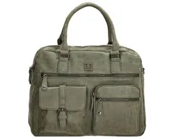Enrico Benetti Ardèche 66585 Sac à main avec compartiment ordinateur 15" - Vert olive