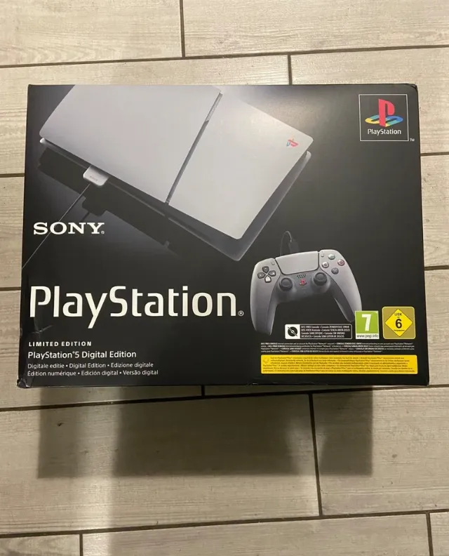 Sony PlayStation 5 Digital Edition 30th Anniversary 1 To Gris Console