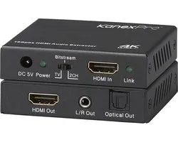 KanexPro HDMI 2.0 Audio De-Embedder 4K/60Hz