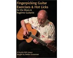 Stefan Grossman - Fingerpicking Guitar Exercises & Hot Licks For Blues & Ragtime Guitarist (2 DVD)