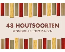 48 houtsoorten - boek - hout