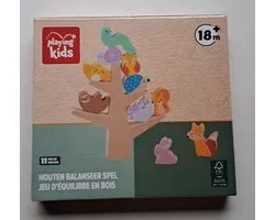 Playing Kids jeu d'équilibrage en bois Animaux