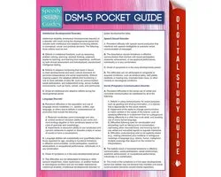 DSM-5 Pocket Guide (Speedy Study Guides)