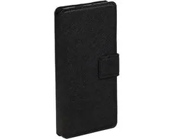 Zwart Samsung Galaxy J7 TPU wallet case booktype hoesje HM Book