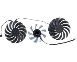 PVA080E12R 4 Pin Graphics Fan Compatible With RTX 3060 RTX 3070 RTX 3070 Ti RTX 3080 RTX 3080 Ti RTX 3090 Advanced OC