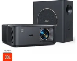 Projecteur Yaber K2S PRO avec caisson de Sub - Projecteur - Audio Dolby - Son JBL - 1000 lumens ANSI et 1080p Full HD - Enceintes Bluetooth JBL intégrées - Projecteur portable - Zwart