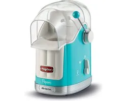 Ariete 2958/01 Popcorn Machine - popcornmaker - Bereiding zonder vet - Hetelucht - Klaar in 3 min - blauw