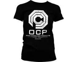 Robocop Dames Tshirt -M- Omni Consumer Products Zwart